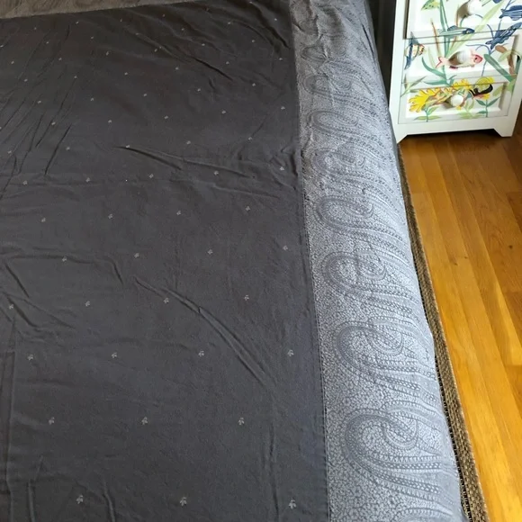 🎉Host Pick🎉NWOT Fieldcrest Luxury Queen Duvet Cover - Picture 4 of 7